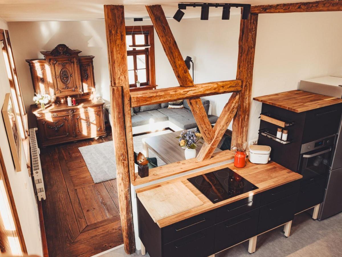 Ferienwohnung Bruehler Hof 巴特贝尔卡 外观 照片